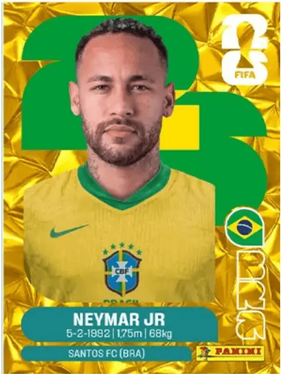 Figurinha Neymar